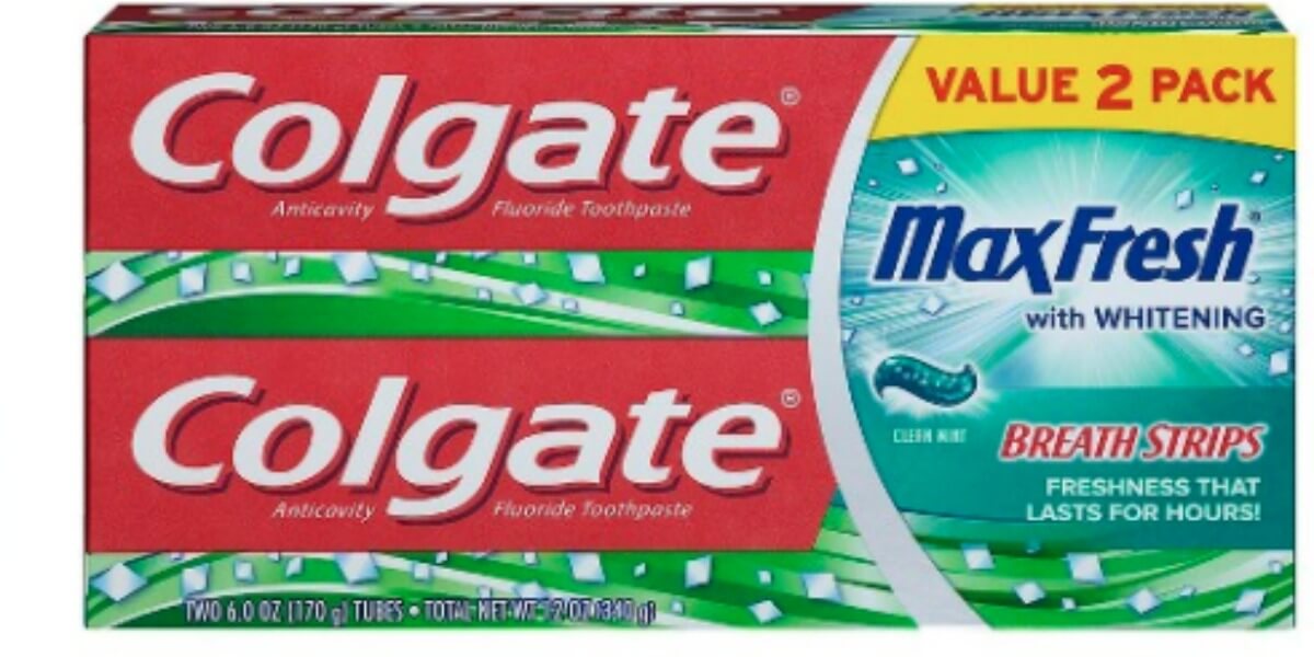 Target 6 Colgate Max Fresh Toothpastes 11.97 + 2 5 Gift Cards