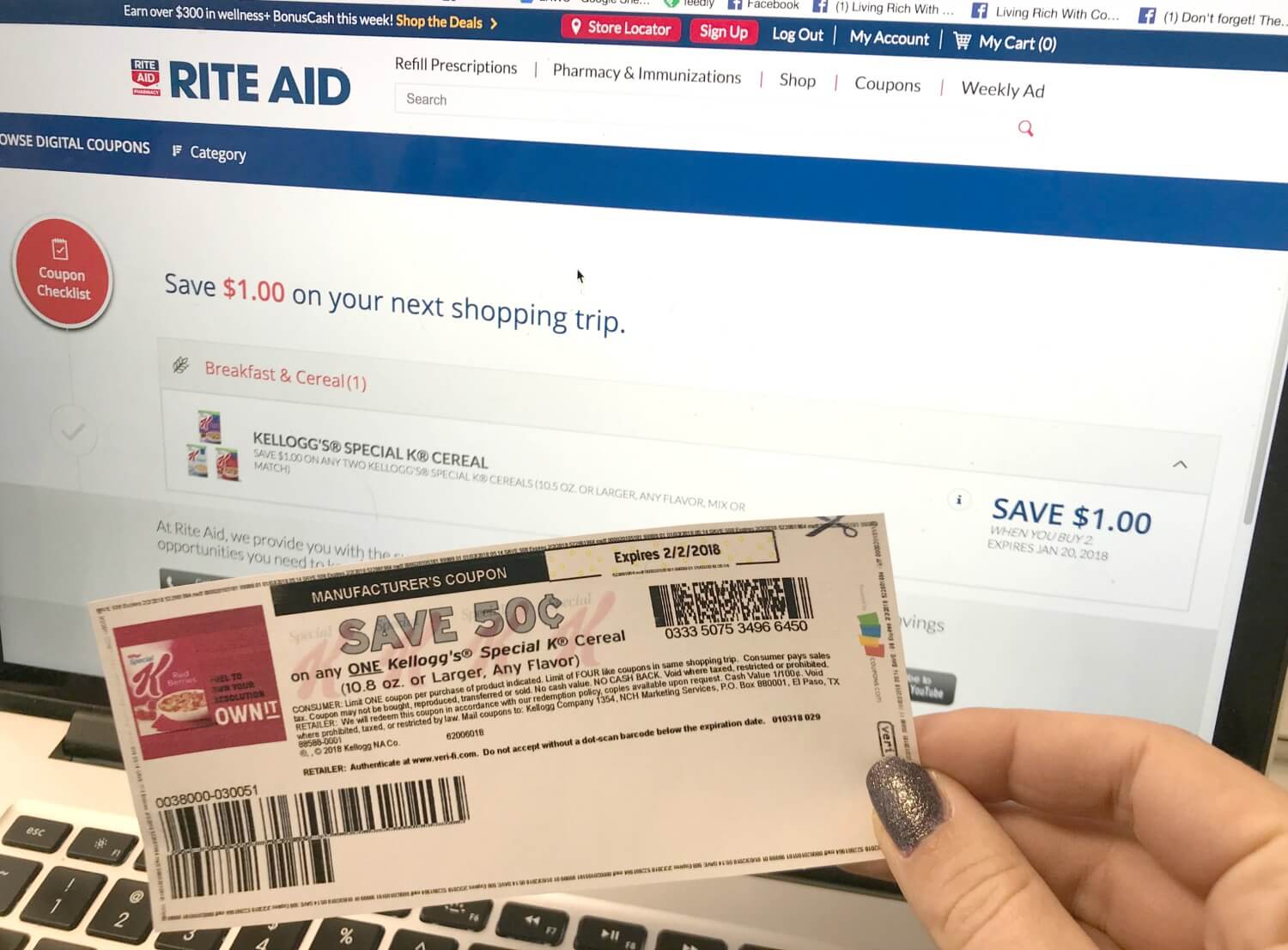 Rite Aid Shoppers Can Now Stack Load2Card Coupons Plus wellness Bonus