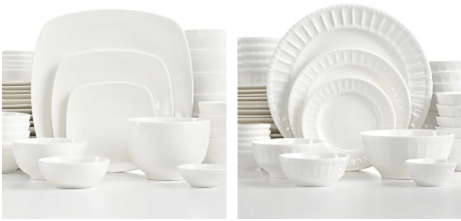 White Elements 42-Piece Dinnerware Set Only $37.99 {Org $120} | Living ...