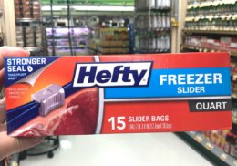 Hefty Slider Bags Just $1.49 at ShopRite!{No Coupons Needed}