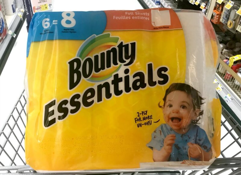 Bounty Essentials Paper Towels & Charmin Essentials Bath Tissue as Low ...