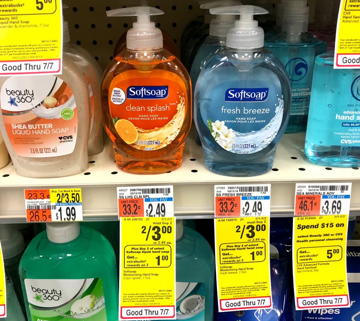 Softsoap Liquid Hand Soap Only $1.00 at CVS! {No Coupons Needed ...