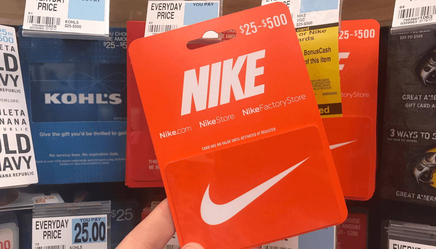 what stores can you use nike gift cards