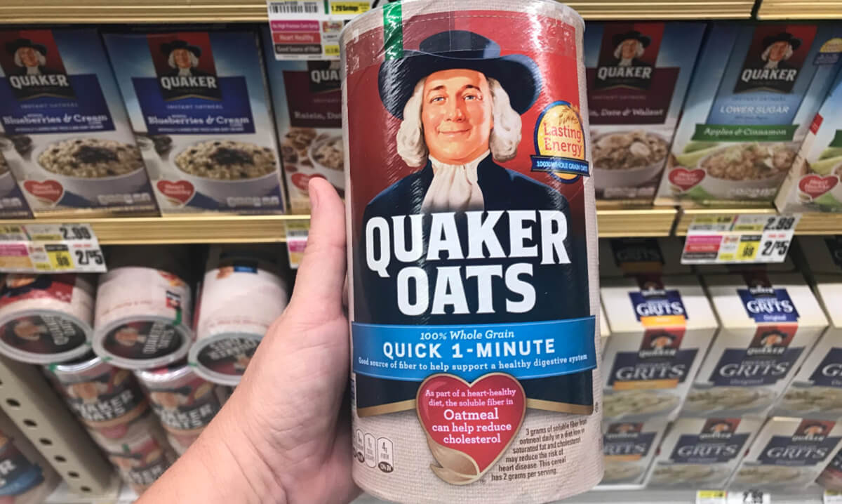 Quaker Quick Oats Only $0.98 at Walmart! {Ibotta Rebate} | Living Rich ...