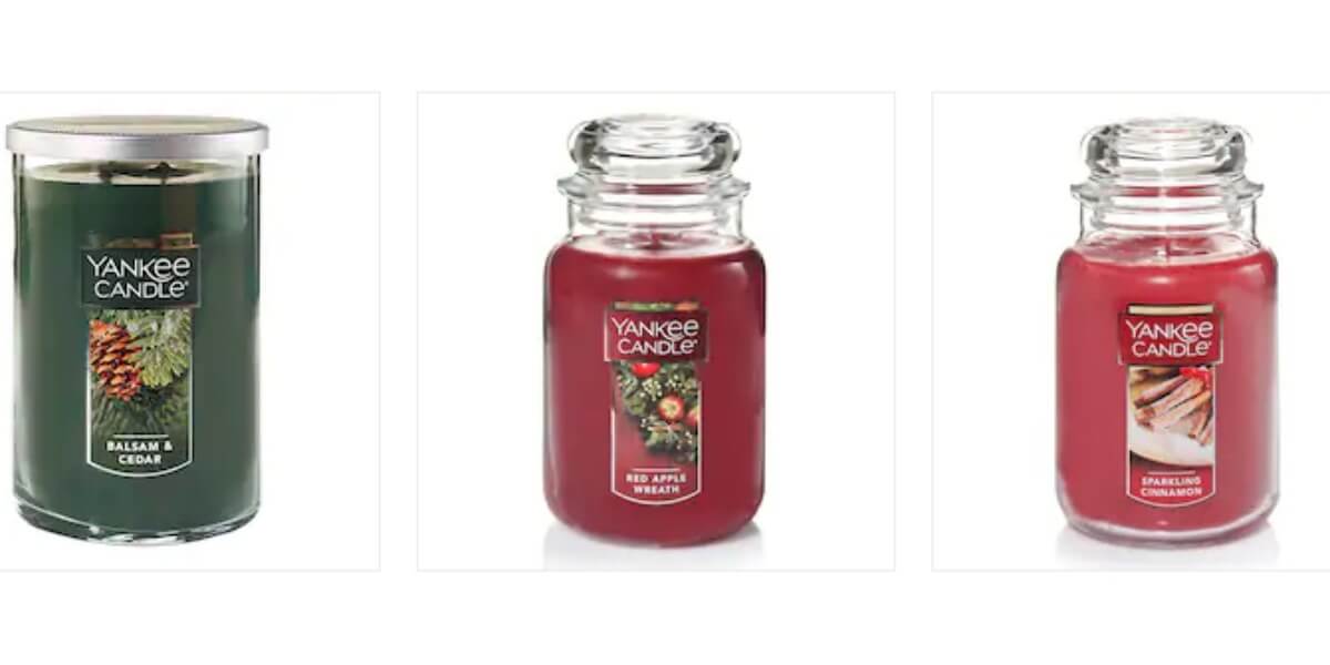 Kohl’s 22Oz Yankee Candle Jars 4 for 36.78 (9.20/each) Living Rich