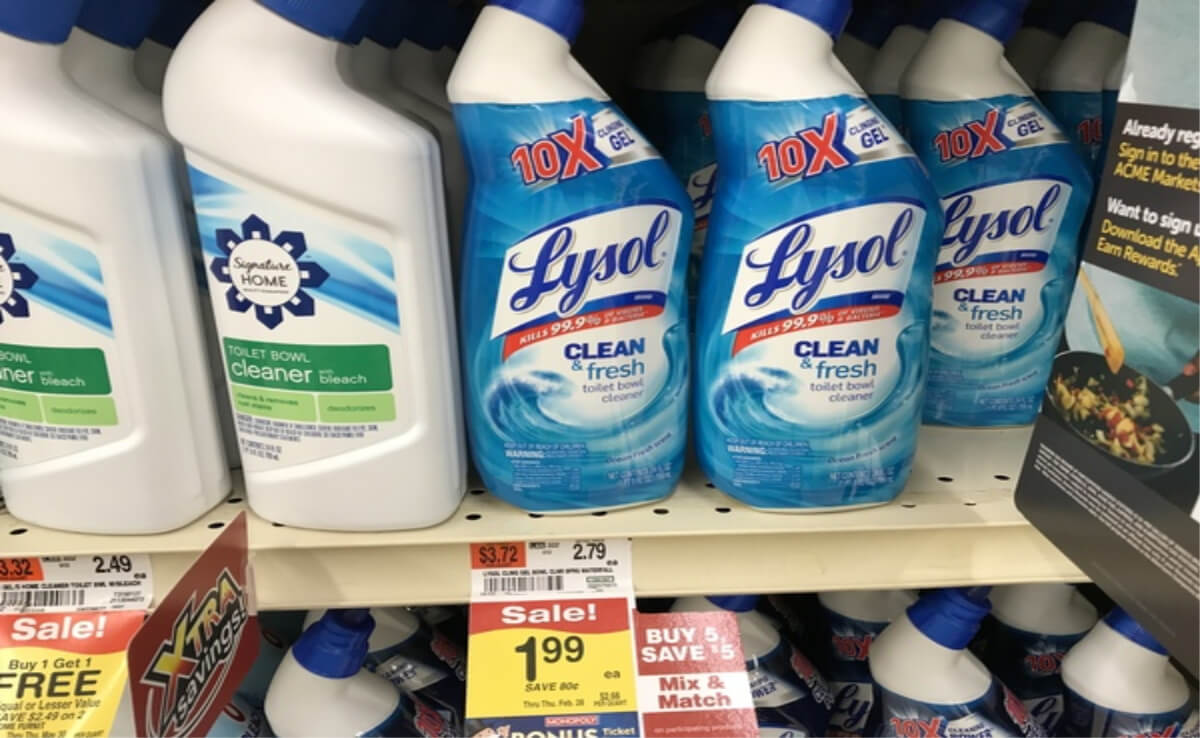 5 Free Lysol Products At Acme! 