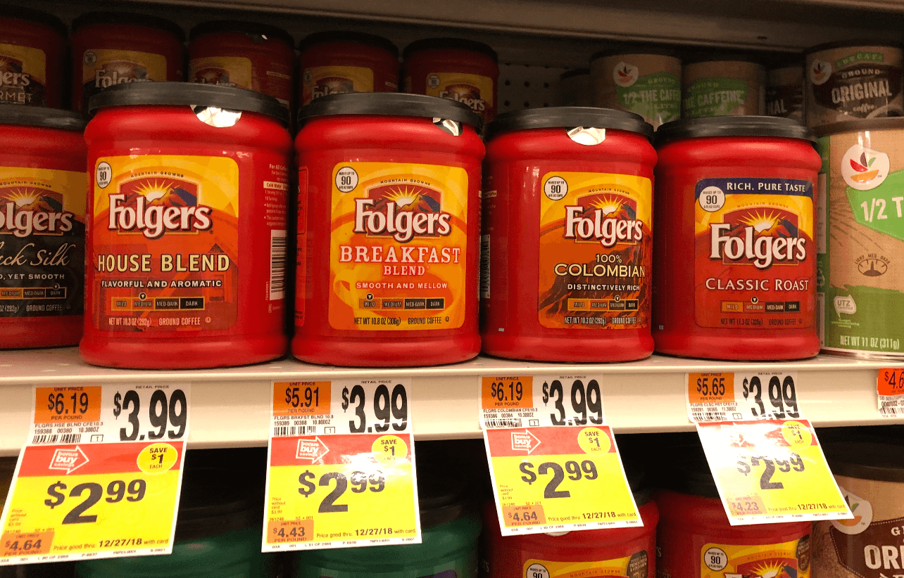 Folgers Coffee only 1.50 each at Stop & Shop Living Rich With Coupons®