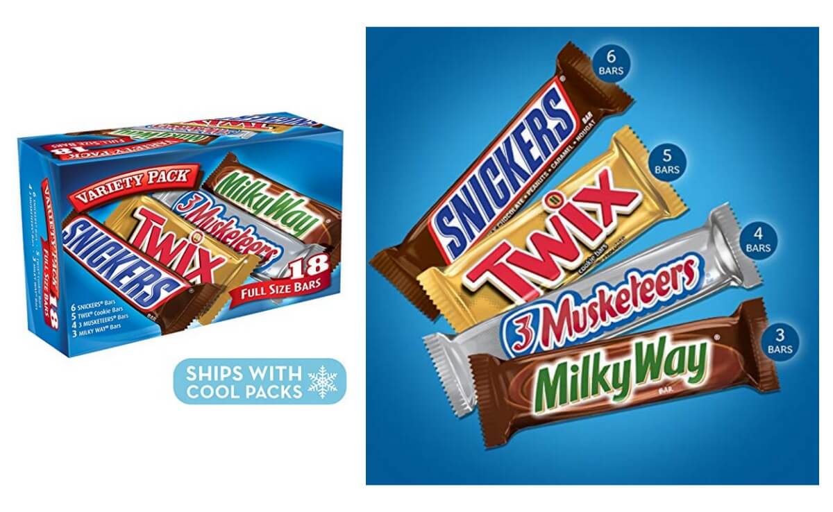 Snickers, Twix, Milky Way, Musketeers Assorted Milk, 49% OFF