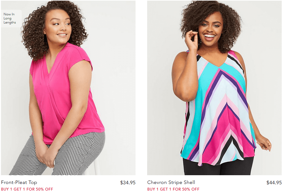 Hot Update! Lane Bryant: $50 Off $100 & $100 Off $200 {Today Only ...