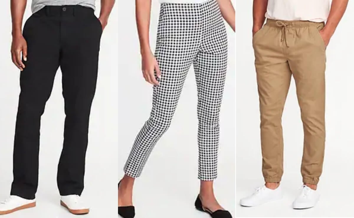 Today Only at Old Navy! Pants for the Family $10-$15 | Living Rich With ...