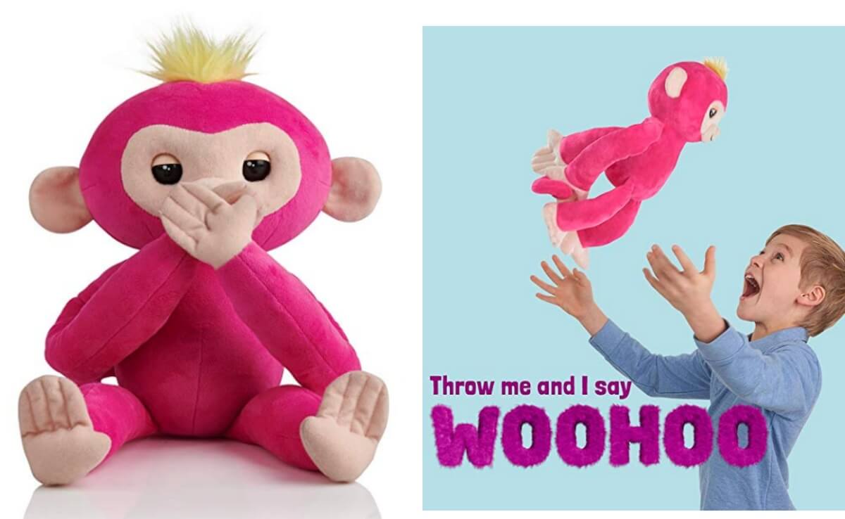 fingerlings hugs interactive plush monkey