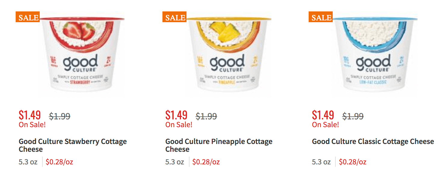 FREE Good Culture Cottage Cheese Cups at ShopRite! {Ibotta Rebate ...