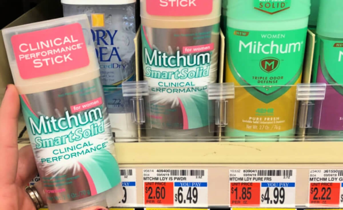 Mitchum Smart Solid Clinical Performance Deodorant as Low as $0.99 at ...