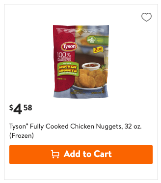 Save Up To 3 On Tyson Chicken Great Deals At Walmart Shoprite