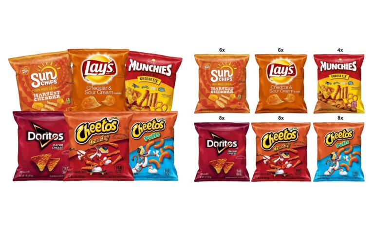 Stock Up Price + Coupon! Frito-Lay Cheesy Mix Variety Pack, 40 Count ...