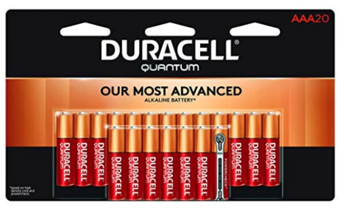 40 Off Duracell Quantum Alkaline Batteries, AAA 20 Pack Living Rich