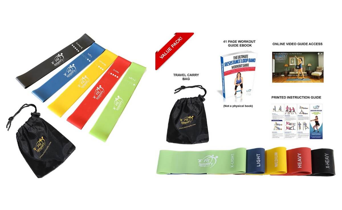 34% off Fit Simplify Resistance Loop Exercise Bands | Living Rich With ...