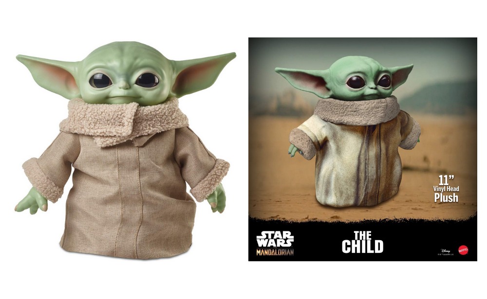 baby yoda plush toy amazon