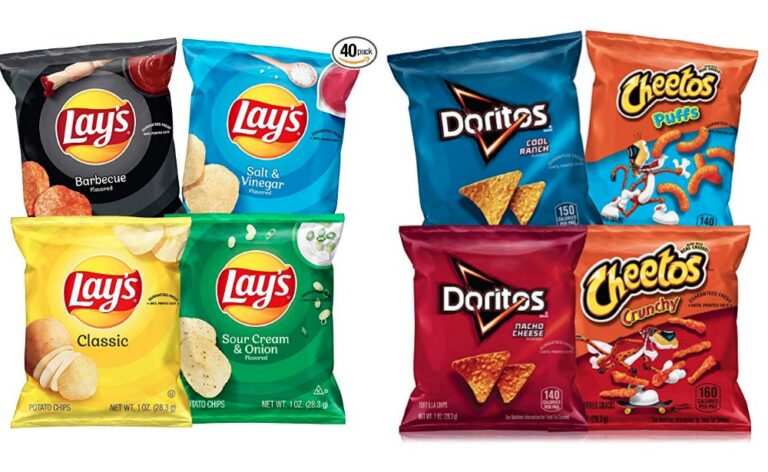 Stock Up Price! 40-Count Lay’s Potato Chip Variety Pack or 40-Count ...