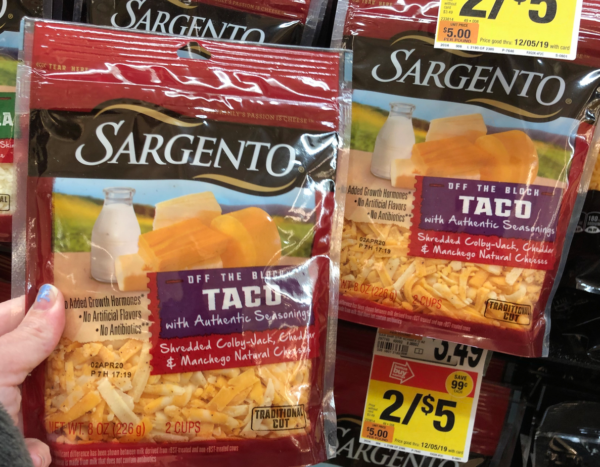 Sargento Shredded Cheese as low as $1.75 at Stop & Shop | Living Rich ...