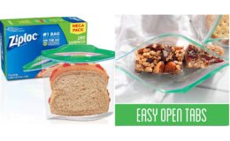 Stock Up Price! 42% Off Ziploc Sandwich Bags, 280 ct