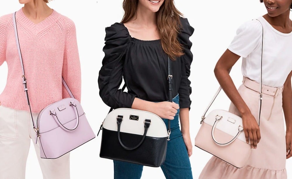 Up to 75% Off at Kate Spade – Grove Street Carli Crossbody Just $79 (Reg  $359) – Today Only! | Living Rich With Coupons®