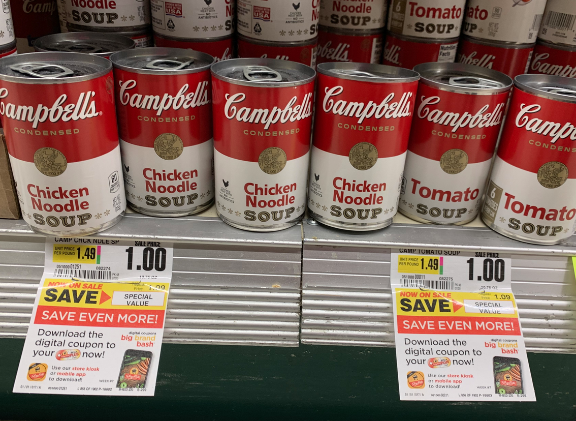 Заправка для супа campbell's