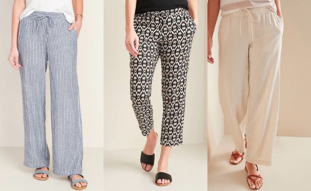 Today Only at Old Navy: Women’s Linen Pants just $10 Plus Sizes Too ...