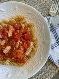 Pasta with Tuna and Tomatoes Recipe - Cook from Your Pantry