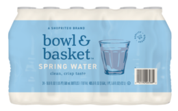 Bowl & Basket Spring Water 24pks Just $3.00 at ShopRite!