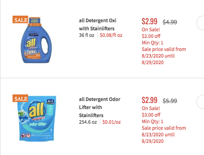 all Laundry Detergent as Low as 0.99 at ShopRite! Living Rich With