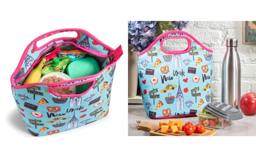 Fit & Fresh Rongrong New York Lunch Tote $7.49 (Reg. $14.99) | Living ...