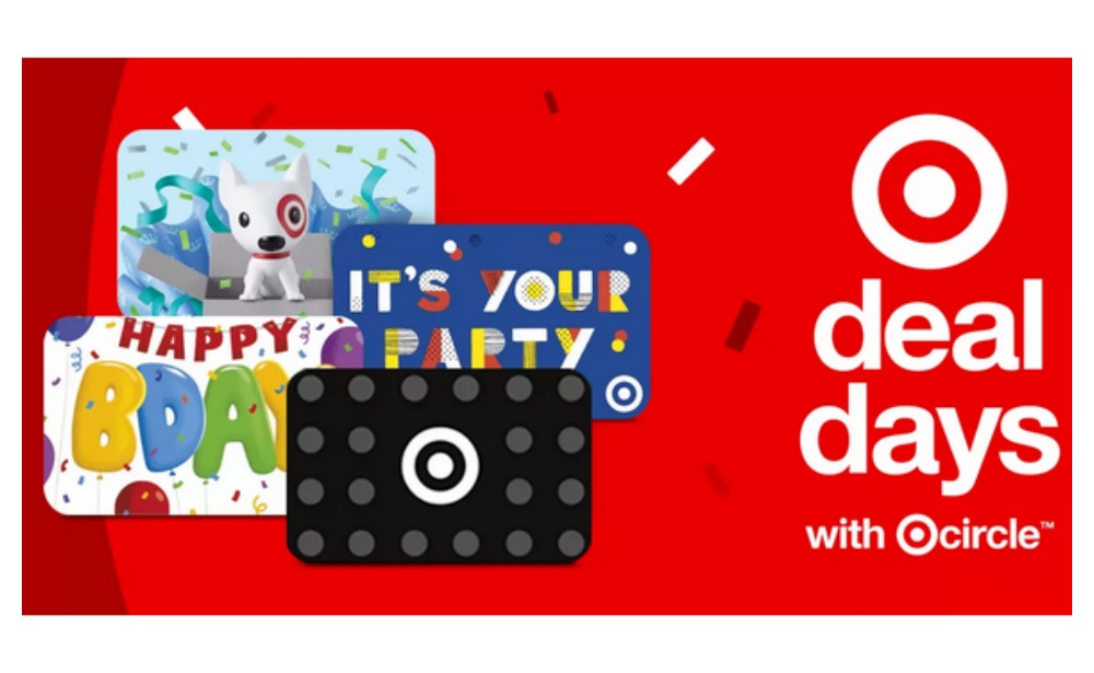 Target Deal Days! 5 off Target Gift Cards During Target Deal Days