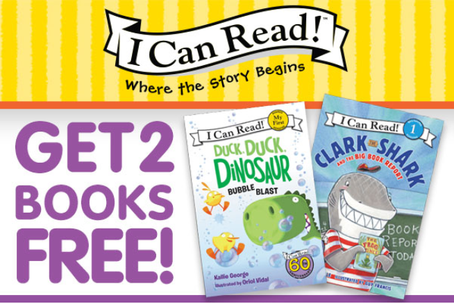 2 Free Children’s Books from ‘I Can Read’ | Just Pay $1 Shipping – LAST ...