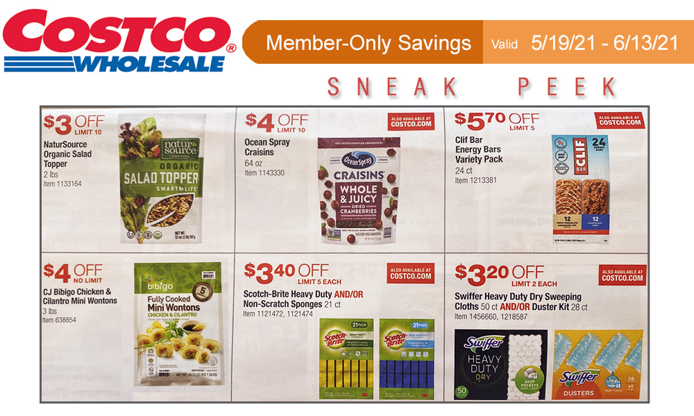 Costco Sneak Peek – Members Only Savings 5/19 – 6/13/21 | Living Rich ...