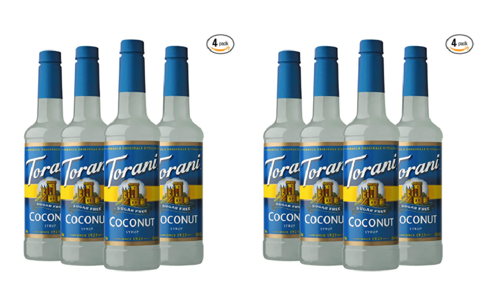 Amazon Prime Day 71 Off Torani Sugar Free Syrup, Coconut, 25.4