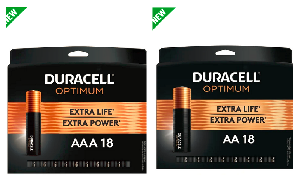 Up to 2 FREE Packs Duracell Optimum AA or AAA Batteries, Pack of 12 or 18  {After Rewards} at Office Depot/Max | Living Rich With Coupons®