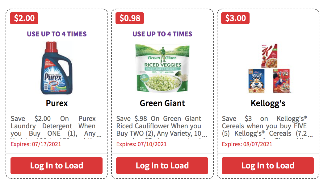 Over $200 in New ShopRite eCoupons – Save on Purex, Green Giant ...