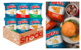 46% Off Ruffles Potato Chips Variety Pack, 40 Count