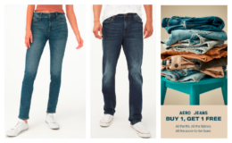 BOGO Free Aeropostale Jeans for Guys and Girls - 2 pairs for as low as $49.50 + Free Shipping