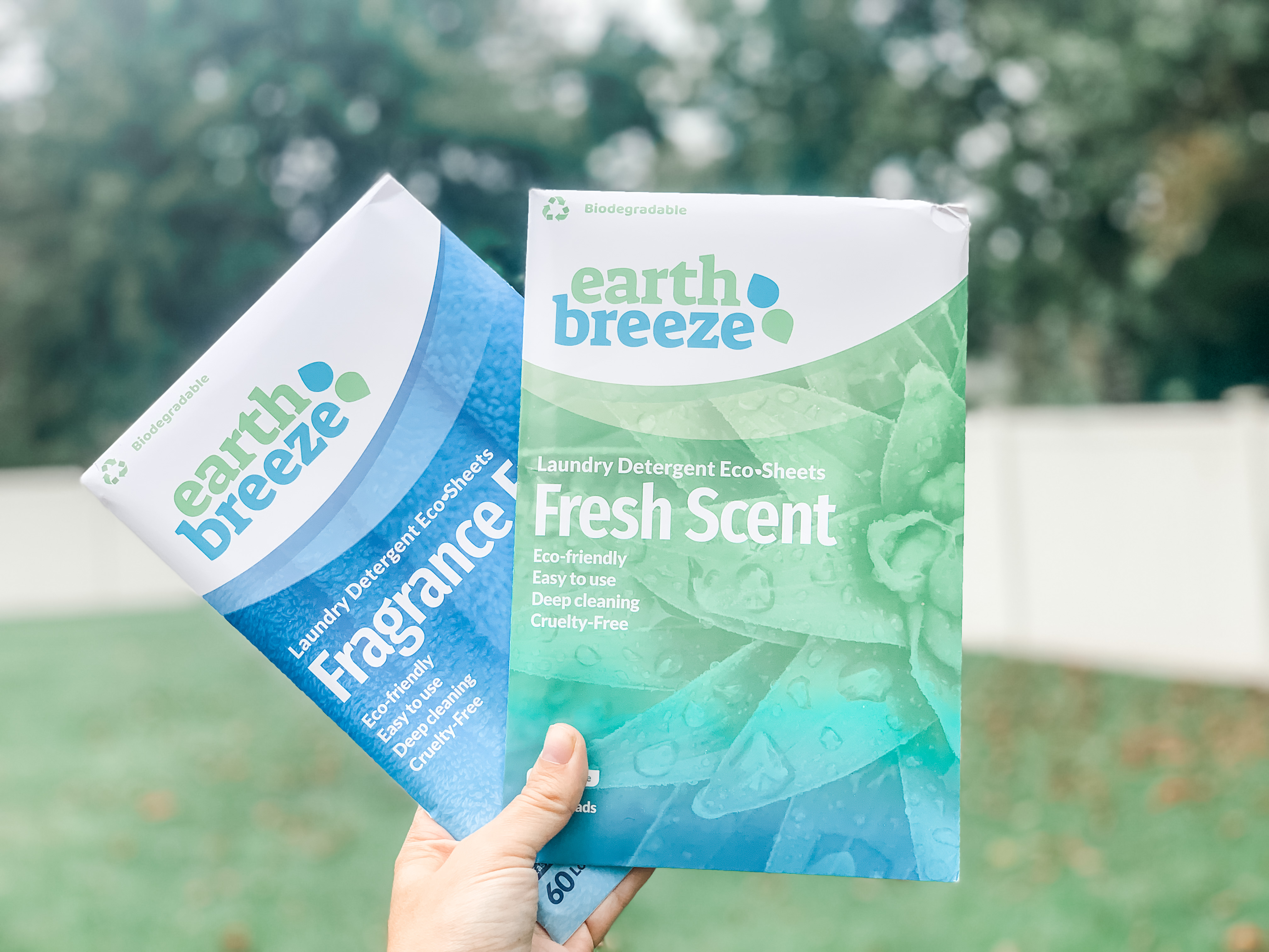 Earth Breeze Eco Sheets - Eco Friendly Laundry Detergent Sheets