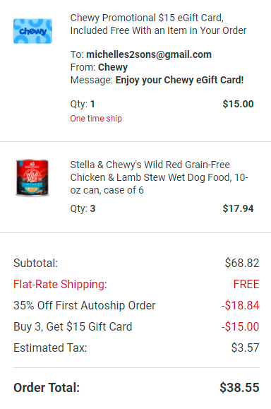 Stella and 2025 chewy promo code