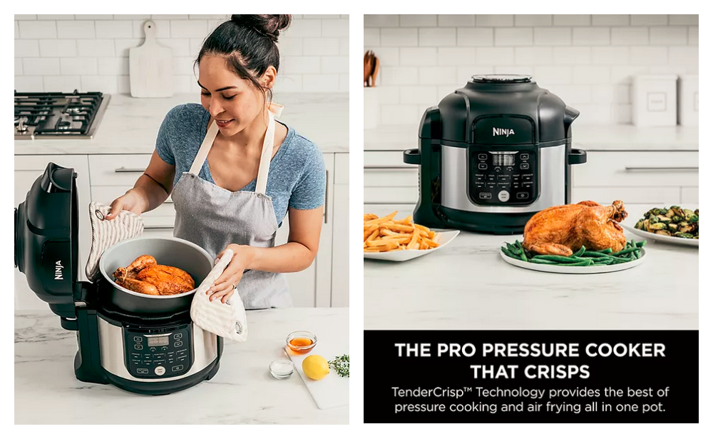 Ninja Foodi 6.5-quart 11-in-1 Pro Pressure Cooker And Air Fryer, Pressure  Cookers