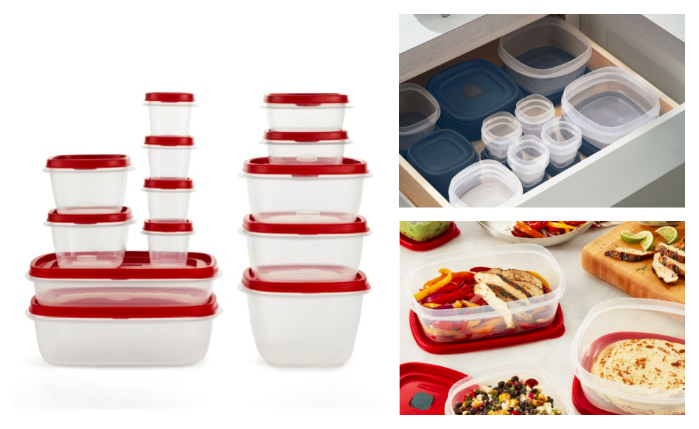 Rubbermaid 40-Piece Container Set JUST $17! (Reg $28)