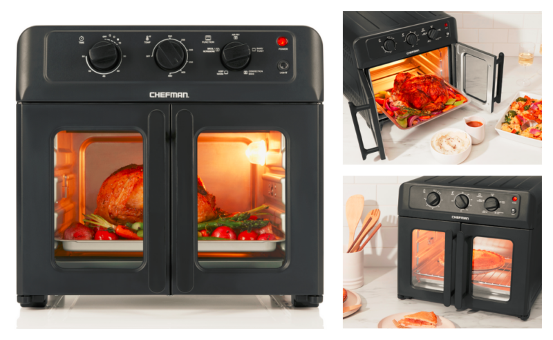 Chefman French Door Air Fryer + Oven, 26-Quart $99 (reg. $149.99 ...