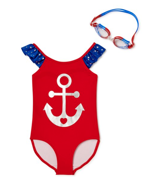 Girl's Swimsuits Starting at $2.50 at Walmart!