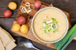 Vegetarian Potato Leek Soup Recipe | Delicious and Easy!