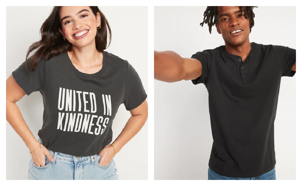 old navy $4 tees