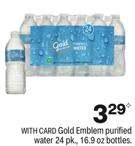 Gold Emblem Refillable Alkaline Water - 25 oz | CVS