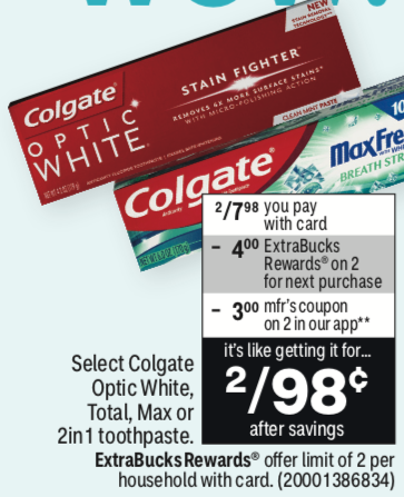 colgate $4 off 2 coupon